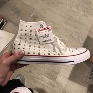 Converse Studded Sneakers
